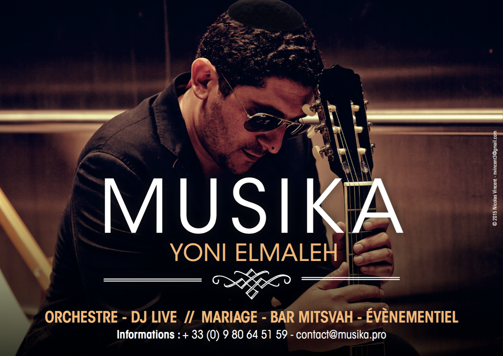 Musika BAND - Orchestre et Dj Live MARIAGE JUIF - Musique Hassidique Israelo Oriental World POP RnB Soul Rock - Henne Houpa Houppa Mariage juif, Bar / Bat Mistvah, Hazanout cérémonie religieuse MusiKa BAND Yoni ELMALEH